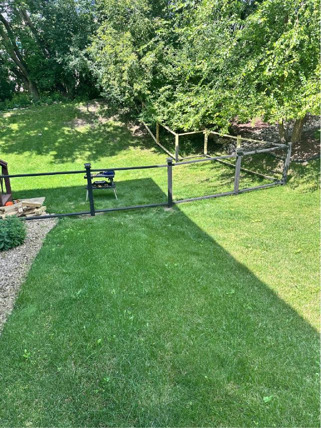 Work in progress up the slope